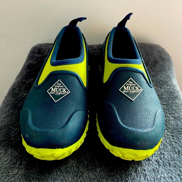 Muck Other - The original Muck boot company  Navy/Lime Shoes